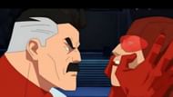 Omni Man eliminated Red Rush and the rest of the members of the Guardians of the Globe. (Image via Sportskeeda)